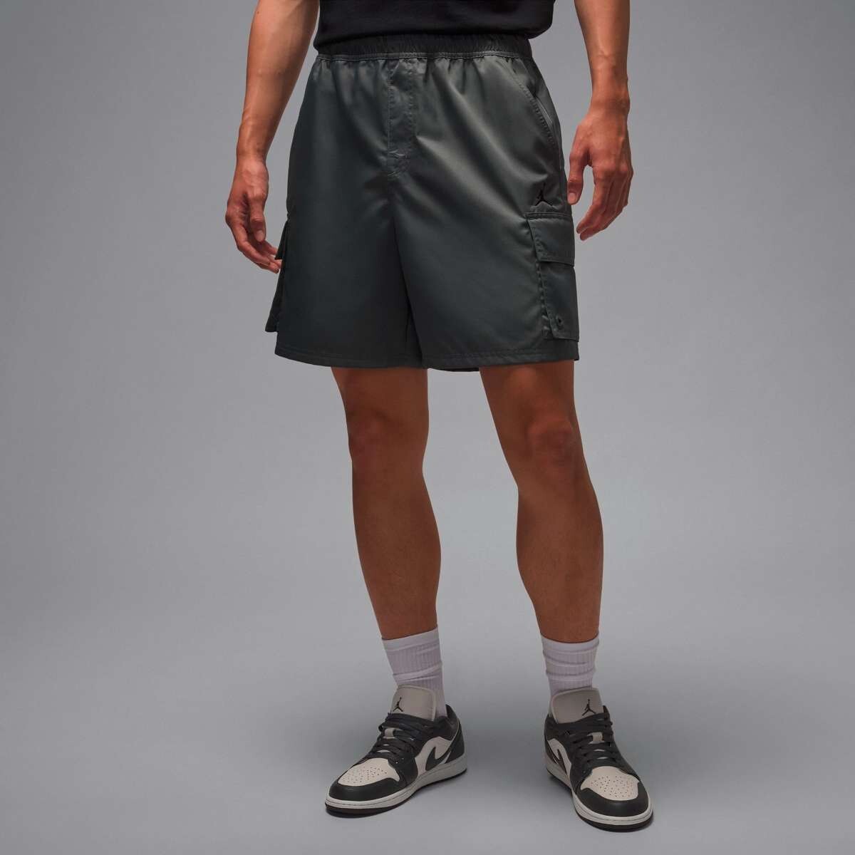 Short Jordan Brooklyn Cargo de Hombre - gris 