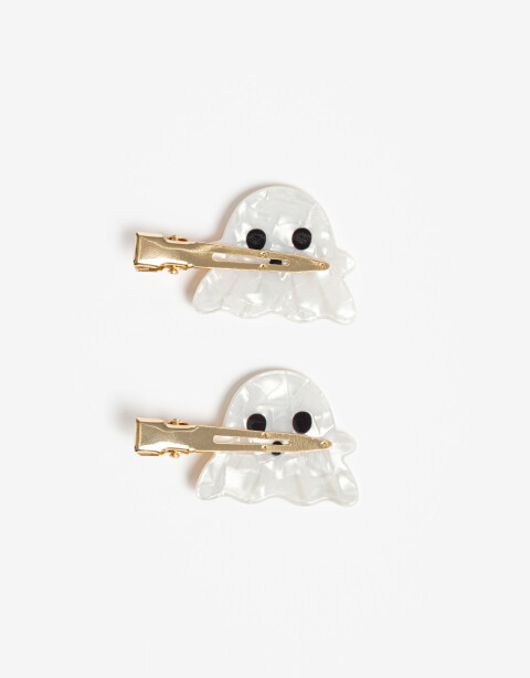 Horquillas con Accesorios Halloween Set De Hebillas Halloween - Combinacion Bicolor