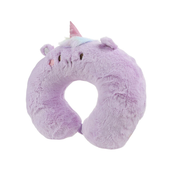 Almohadón cuello Unicornio violeta