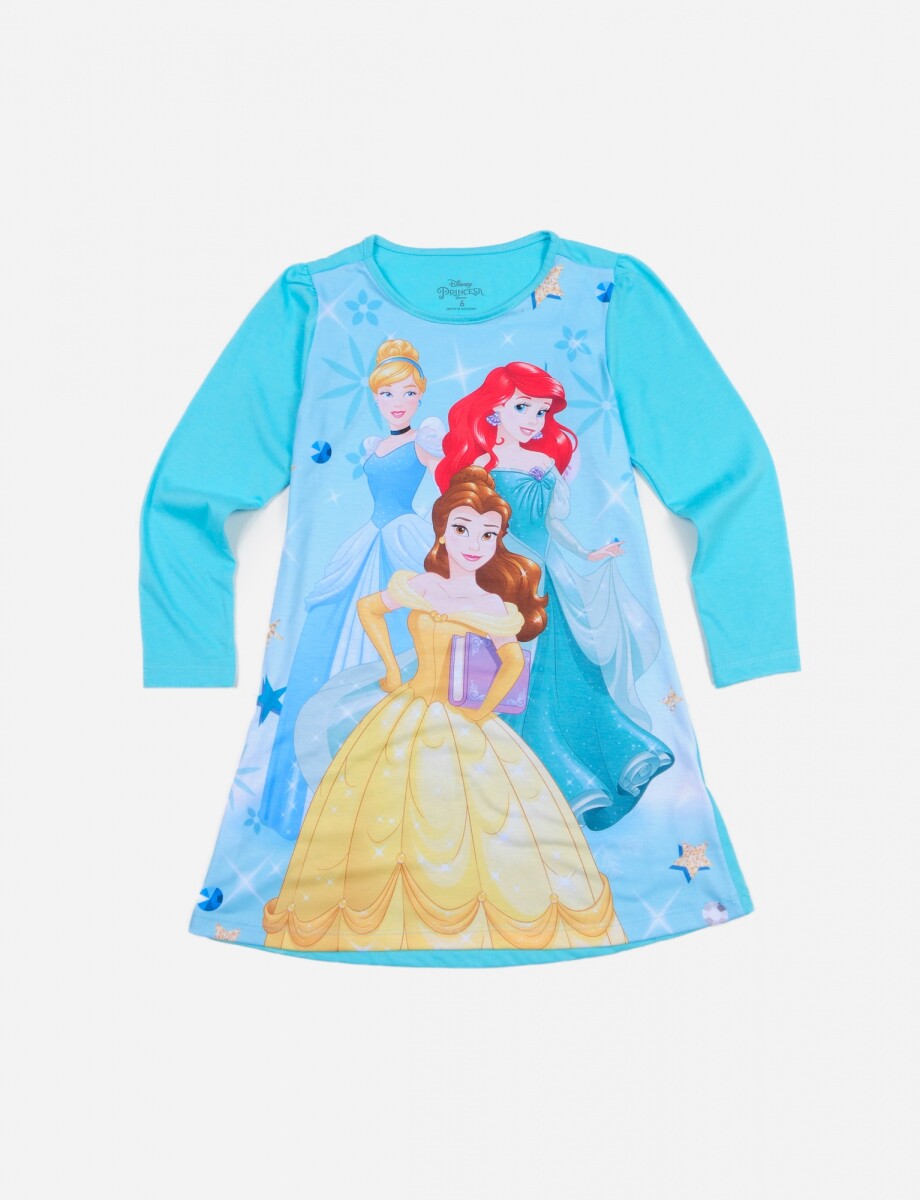 Pijama niña Princesas Disney - TURQUESA 