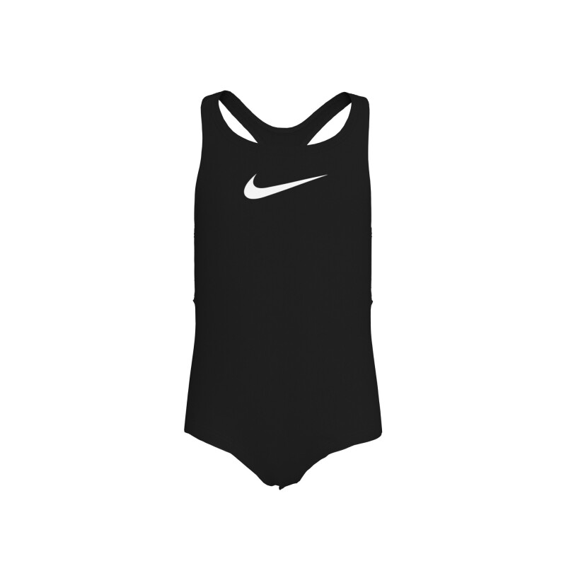 Traje De Baño Racerback One Piece de Niña Negro