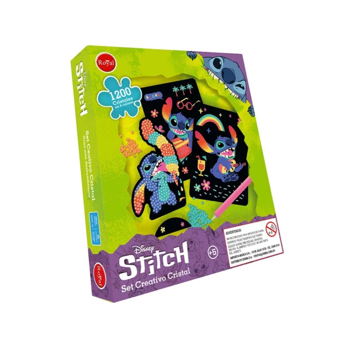 Set Creativo Cristal – Stitch 