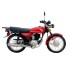 Motocicleta Buler Work 125cc Rayos Rojo