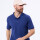 Remera m/c lisa pique azul