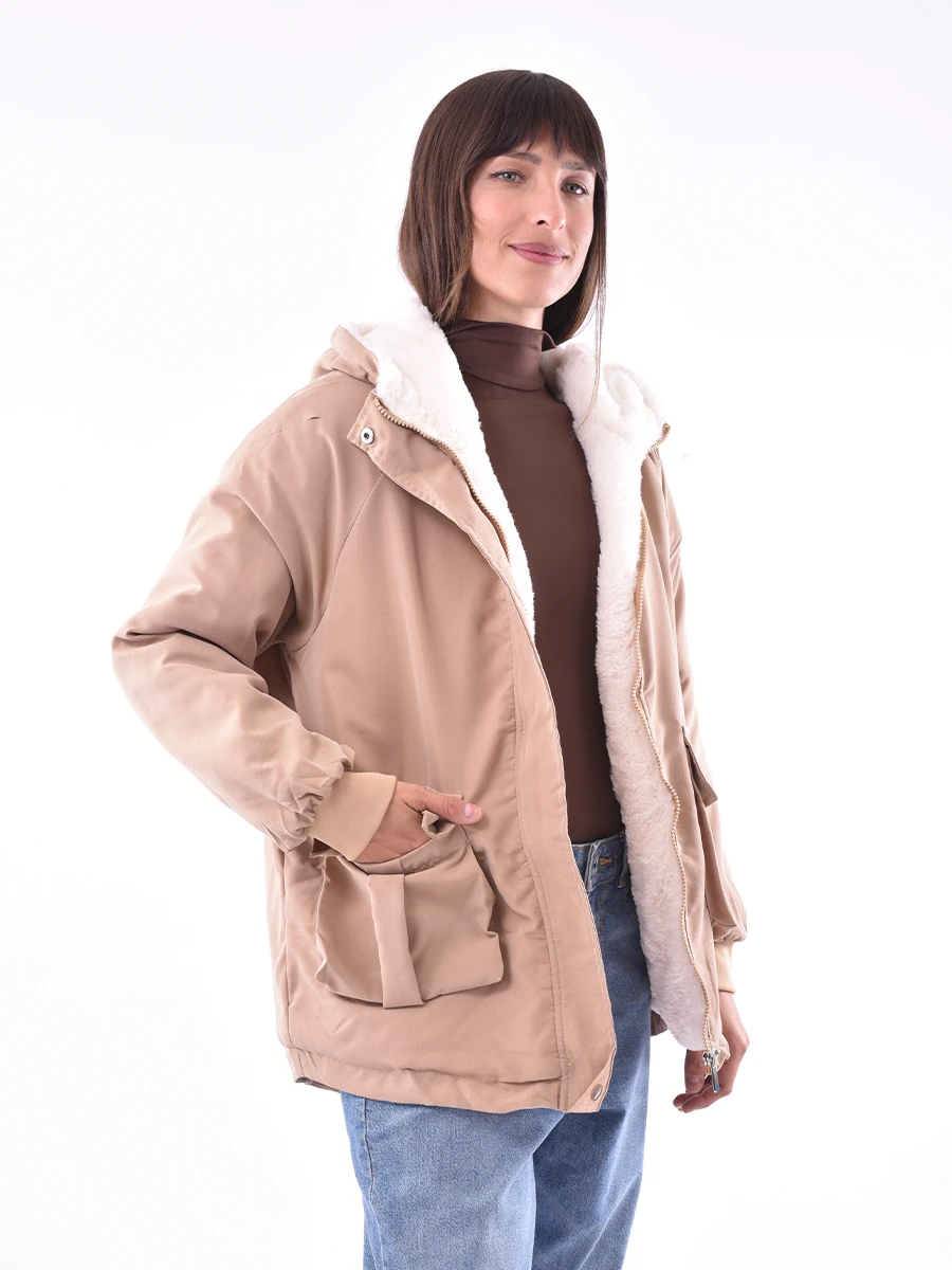 CAMPERA CAROLA - TOSTADO 