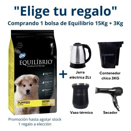 EQUILIBRIO CACHORRO 15+3 KGS Equilibrio Cachorro 15+3 Kgs