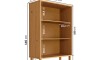 Estantería Gabinete 2 Puertas Corredizas - Magna Estantería Gabinete 2 Puertas Corredizas - Magna