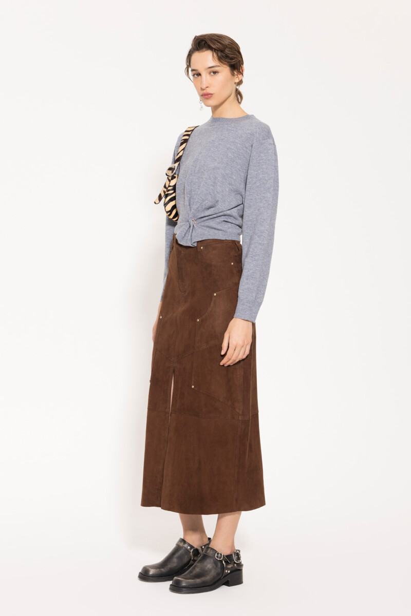 SWEATER PUNK Gris
