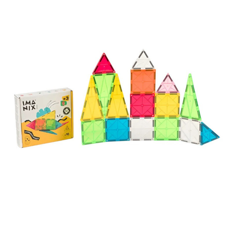 Imanix 16 Piezas Magnéticas Braintoys Imanix 16 Piezas Magnéticas Braintoys
