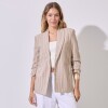 Blazer Lino Lineas BEIGE/MULTI