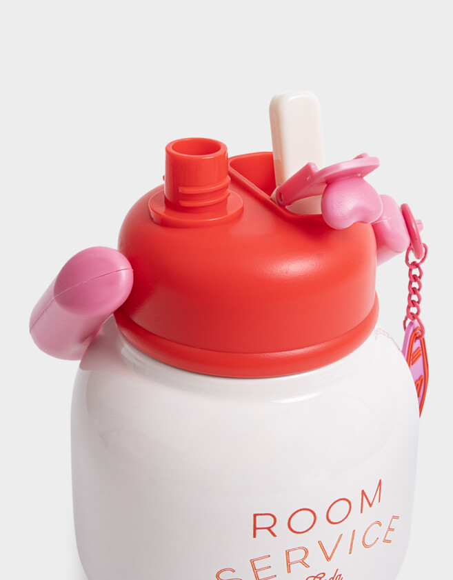Artículos cocina Botella Metálica Room Service - Rosa Claro