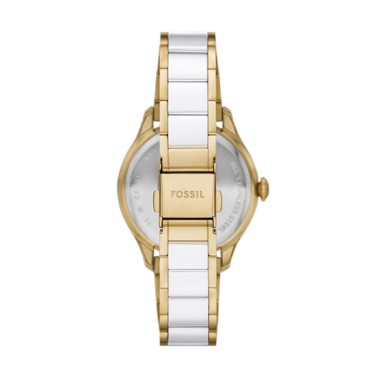 Reloj FOSSIL GILMORE Ceramica Blanco Esfera 38mm 0