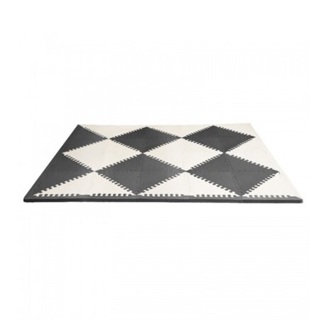 Alfombra Armable Skip Hop 1.77 X 1.42 Mts NEGRO-CREMA