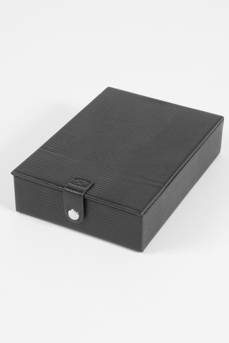 Alhajero organizador con espejo negro