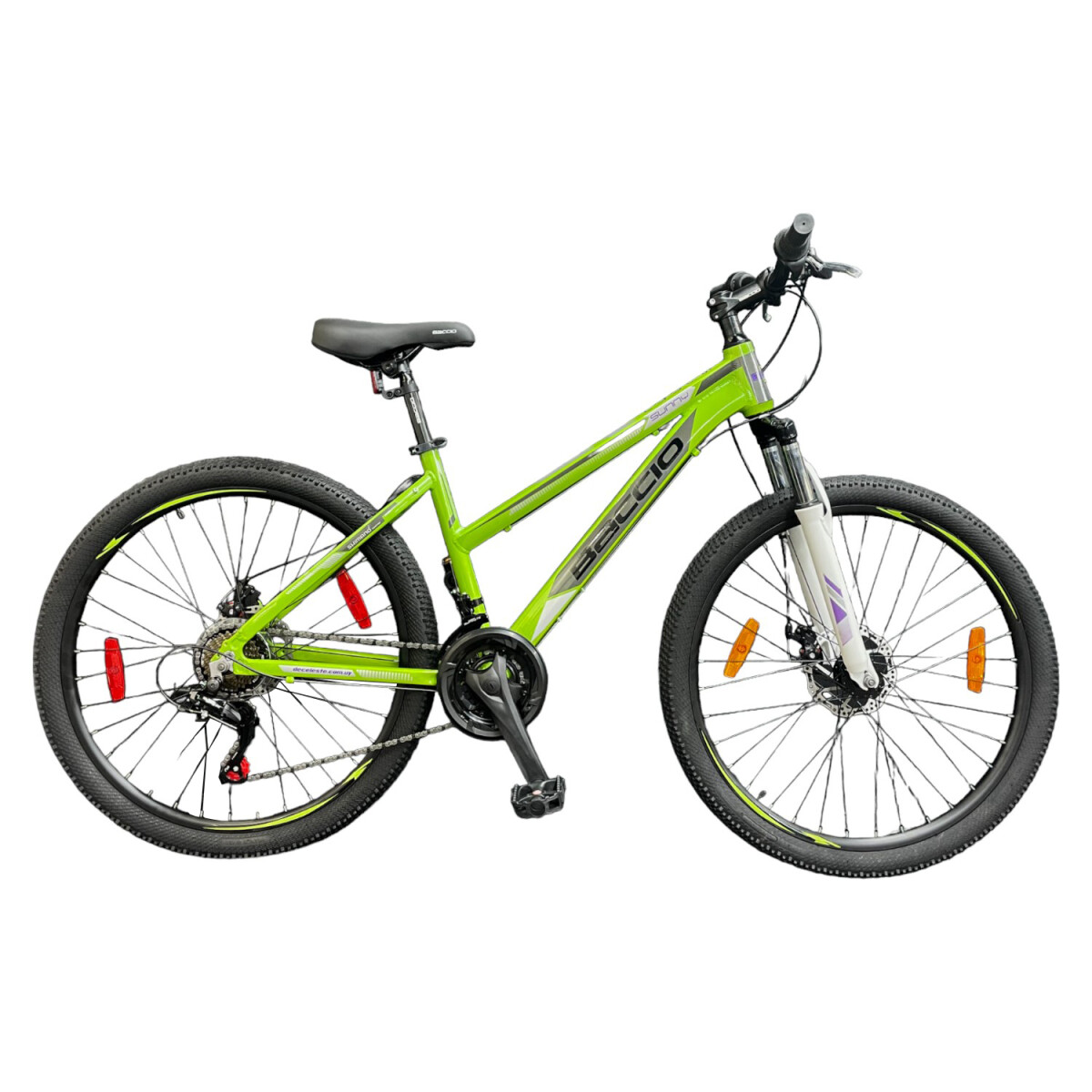 Bicicleta Dama Baccio Sunny Lady 27.5 Montaña 21 Cambios - Verde 
