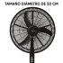 Ventilador De Pie Punktal Pk-5300 Vt VENTILADOR DE PIE PUNKTAL PK-5300VT
