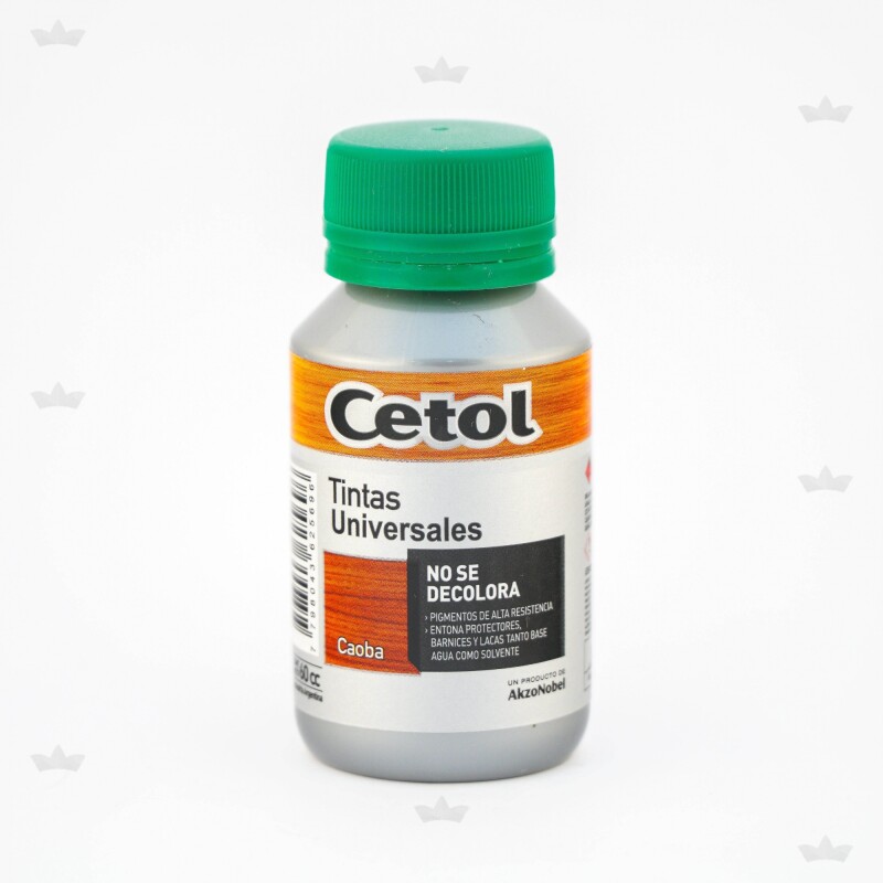 CETOL TINTA UNIVERSAL CAOBA 60 cc. N/A