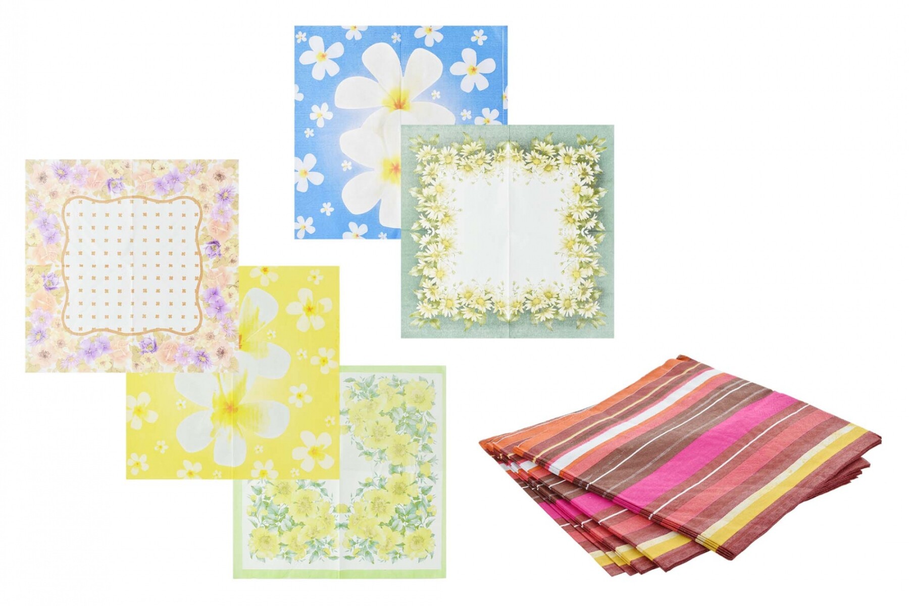 Servilletas estampadas 20u 