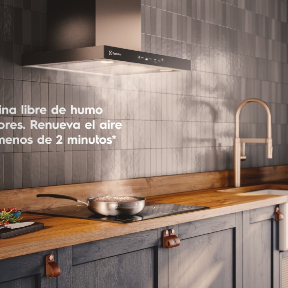 Campana extractora 60cm Gris