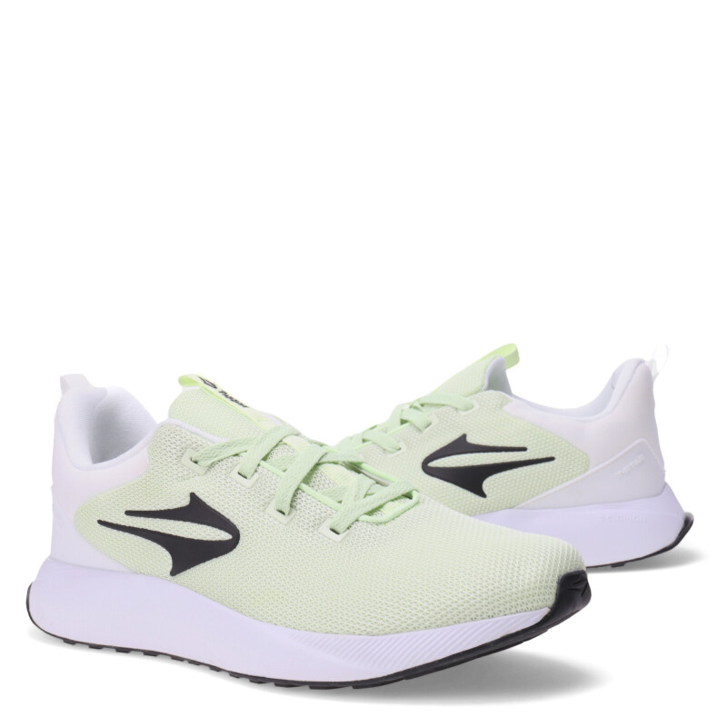 Championes de Hombre Topper Split Verde Lima - Blanco