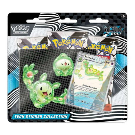 Pokemon Black Bolt Tech Sticker Collection Reuniclus