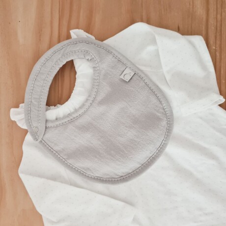 Babero Bib Gris