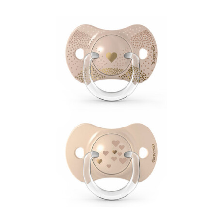 Chupete Fisiológico Suavinex 6-18M 2 unidades Beige