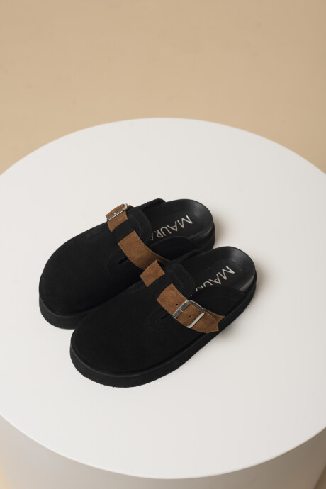 SLIPPERS SIDNEY NEGRO