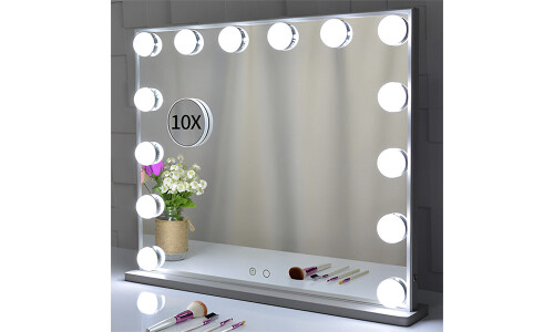 Espejo maquillaje 14 leds Espejo Maquillaje 14 Leds