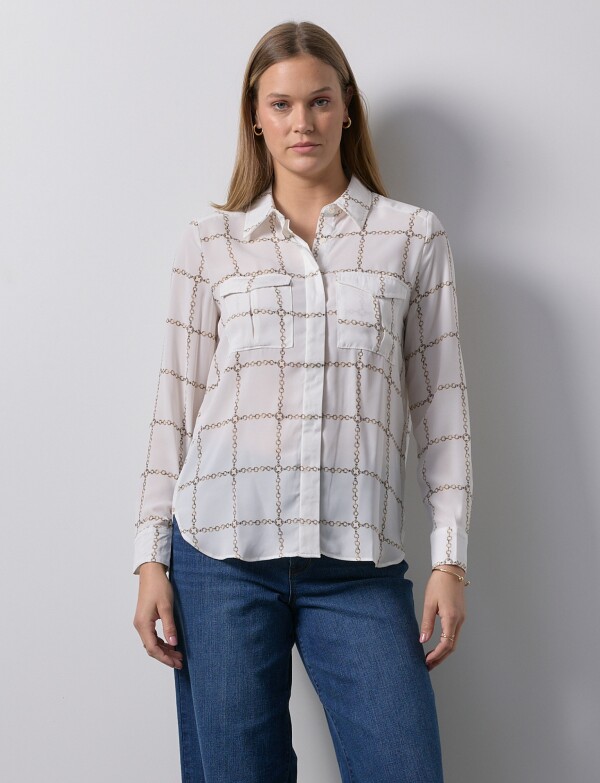 Camisa Printed BLANCO/MULTI