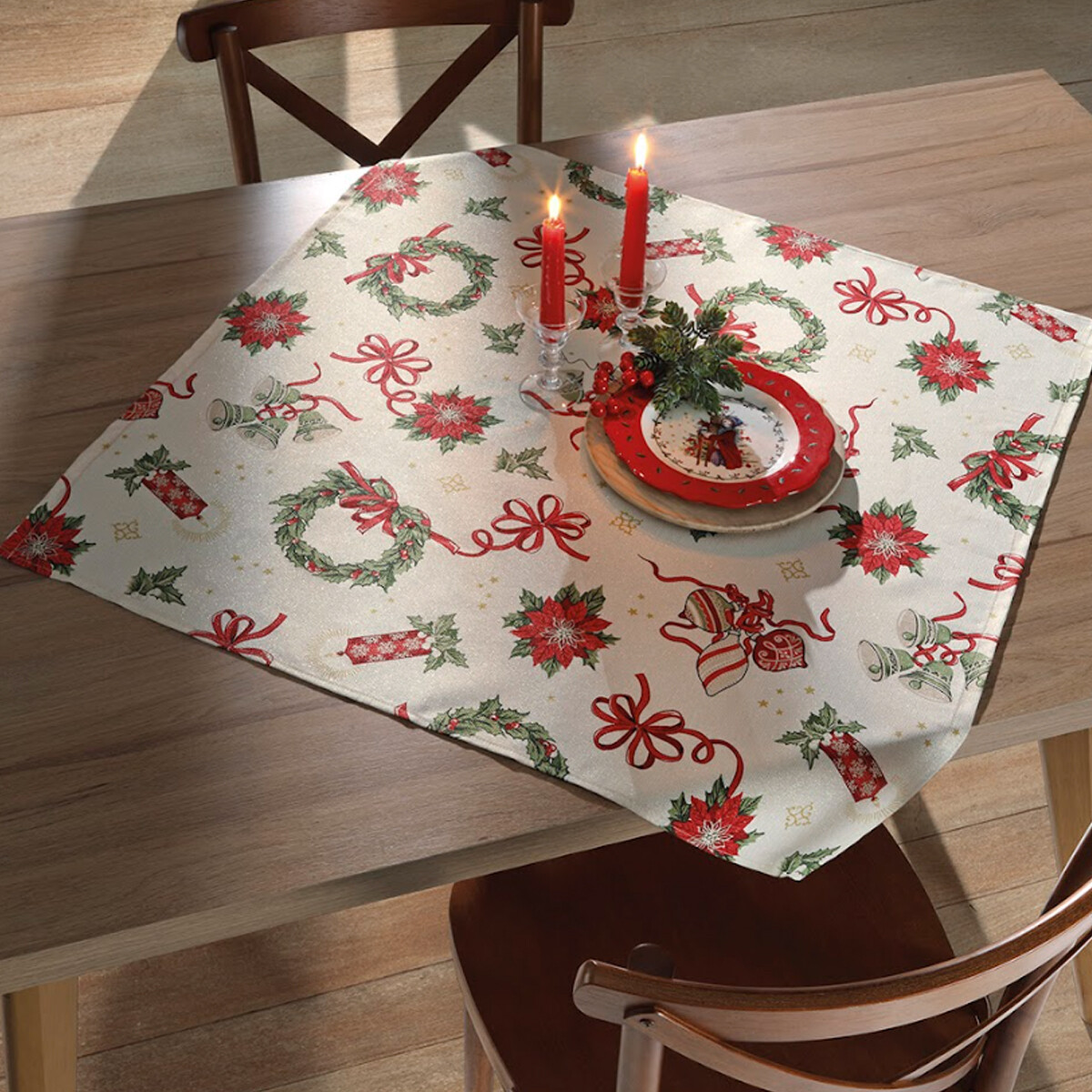 Mantel Navidad Dohler Celebra 78 x 78 cm - DIS 121 
