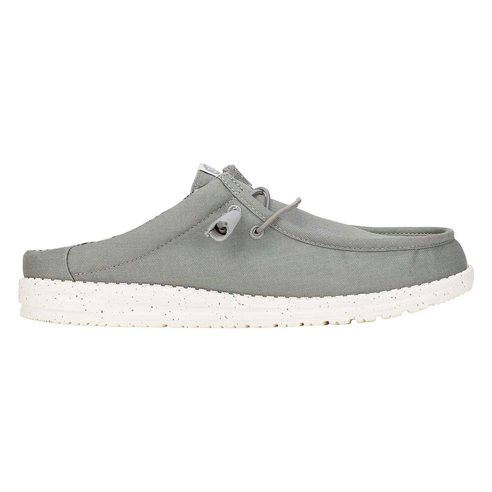 Zuecos Wally Slip Stretch Canvas - Hombre Grey