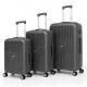 Set x3 Valijas Zenit Milan Gris Oscuro