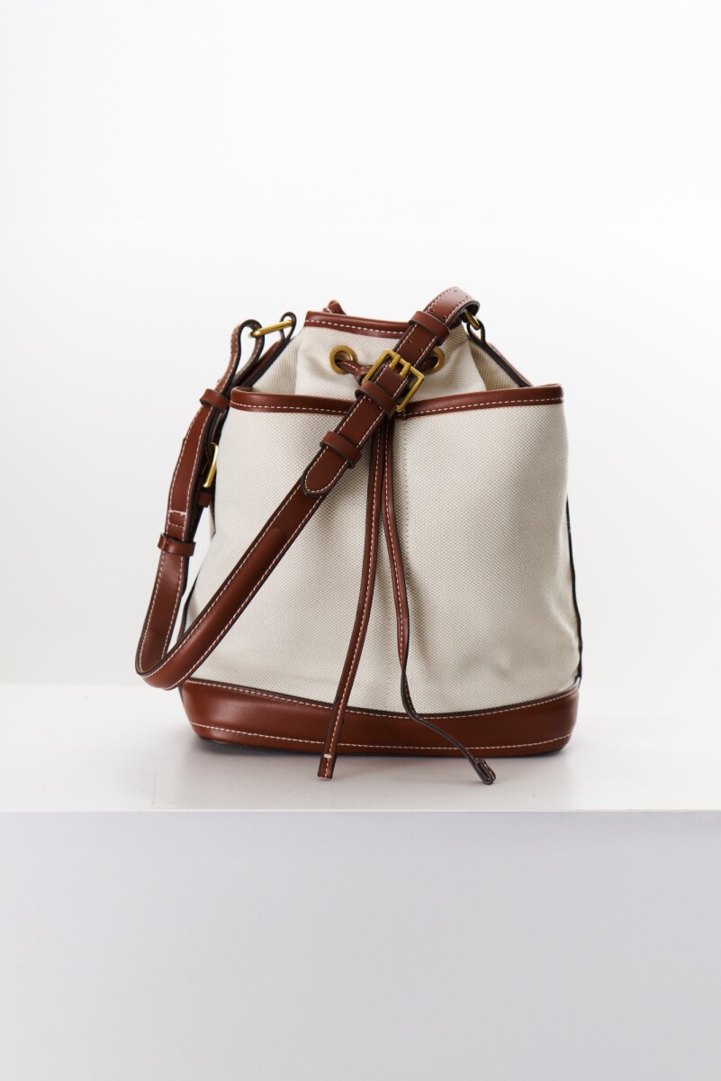 CARTERA VIVO CUERO - NATURAL 