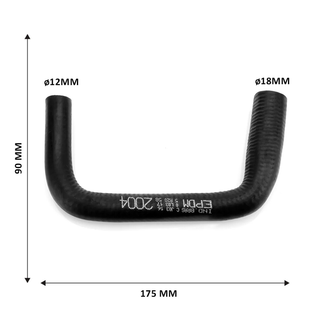 CAÑO VOLKSWAGEN TAPA CILINDRO MULTIPLE ADMISION GOL 92/94 (4068) - 