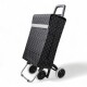 Carrito De Compras Estilo Europeo 4 Ruedas Negro