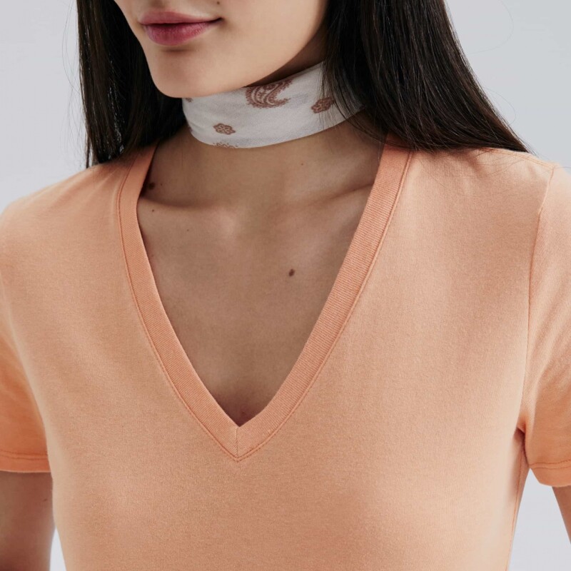 BLUSA MM FEM NARANJA