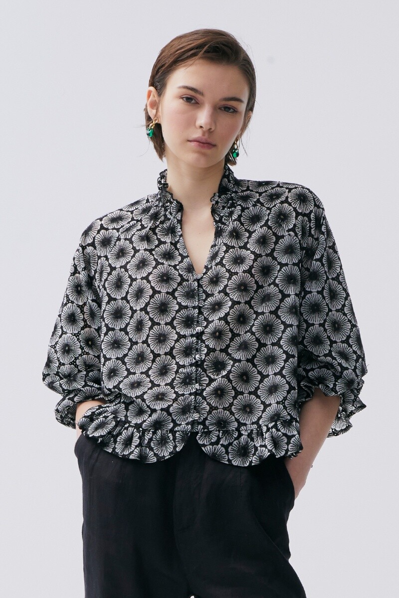 Blusa Azucena - Negro 