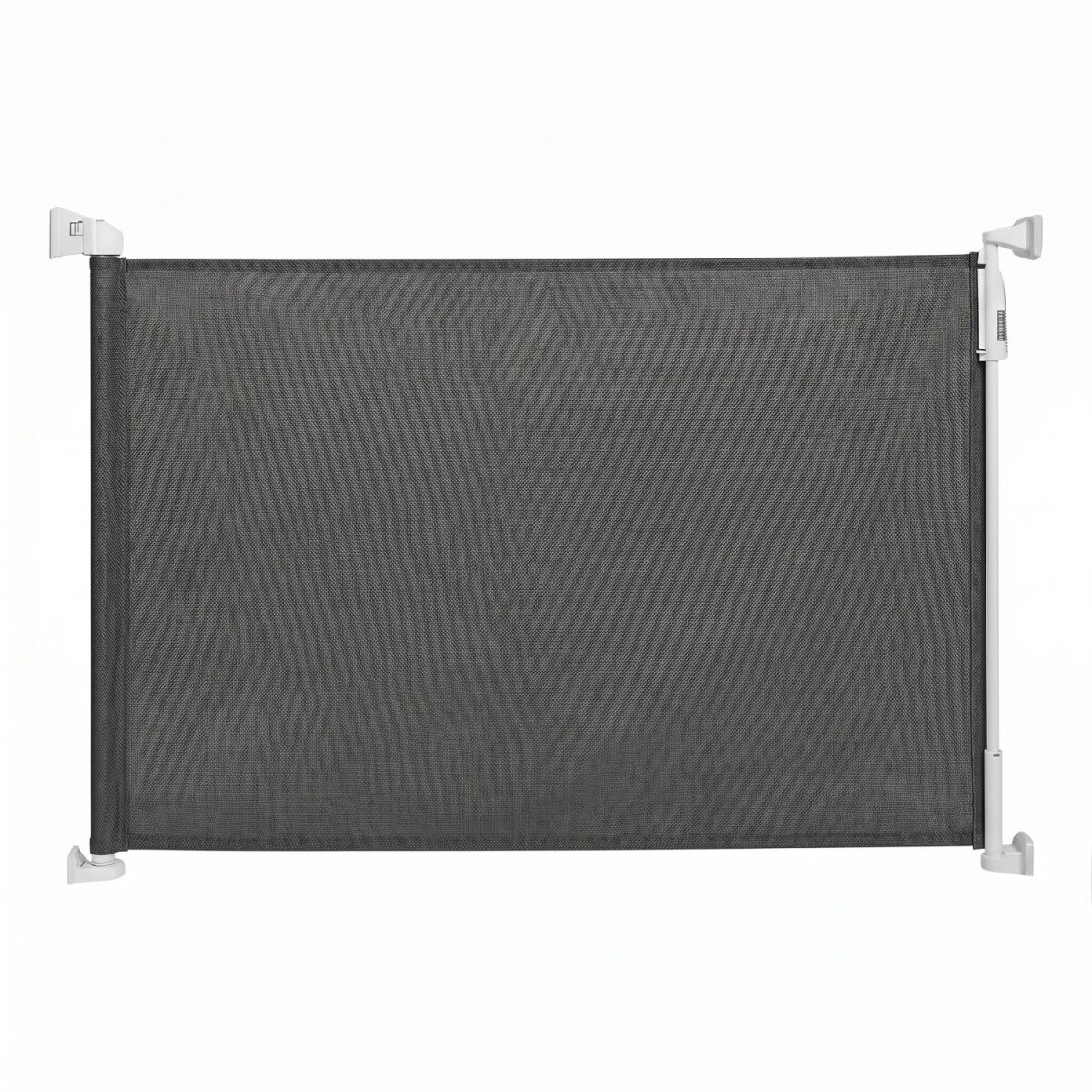 Puerta Flexible Lumax con Malla Retráctil de Seguridad - Gris 