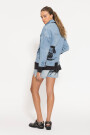 CAMPERA CHERRY DENIM Celeste