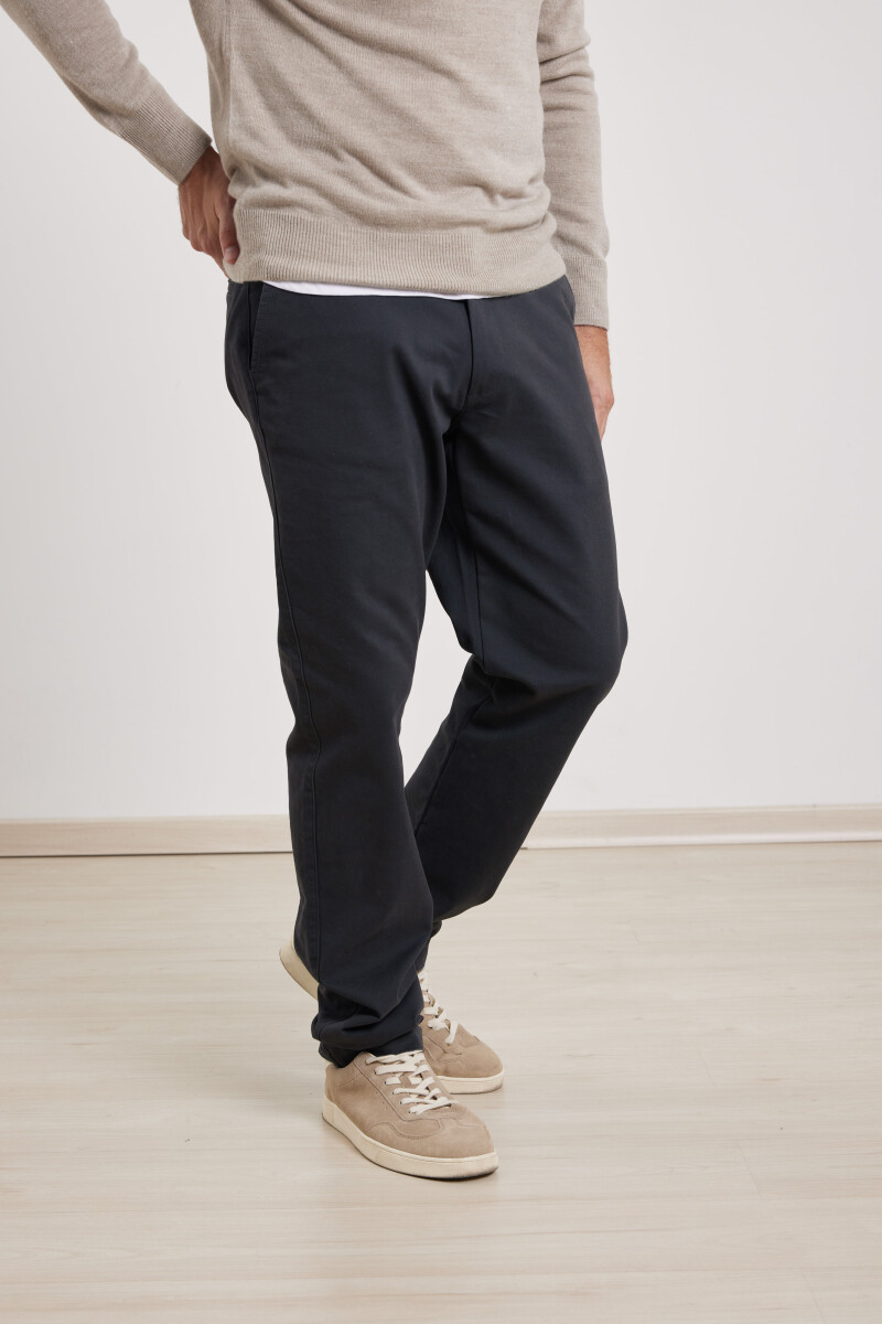 PANTALÓN SPORT S/PINZAS HARRY - Gris Oscuro 