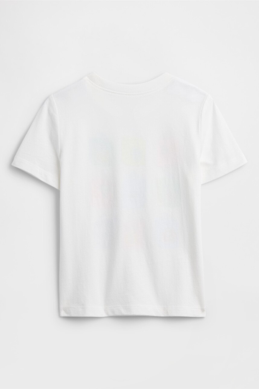 Remera Logo Gap Toddler Niño V2 New Off White
