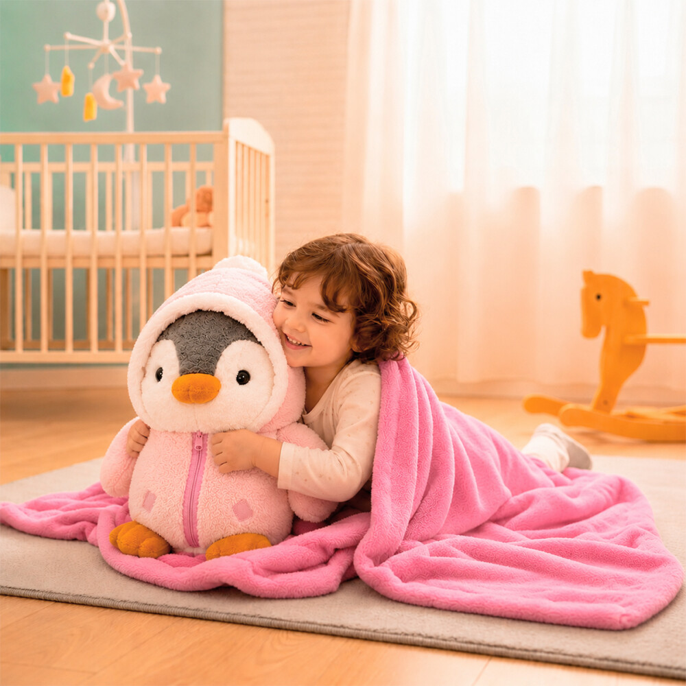 Frazada Peluche 1.60m X 1.00m Rosa