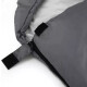 Saco De Dormir Con Capucha Gris