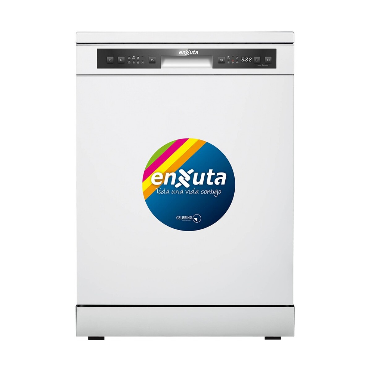 Lavavajillas Enxuta LVENX913W 13 Cubiertos Blanco 