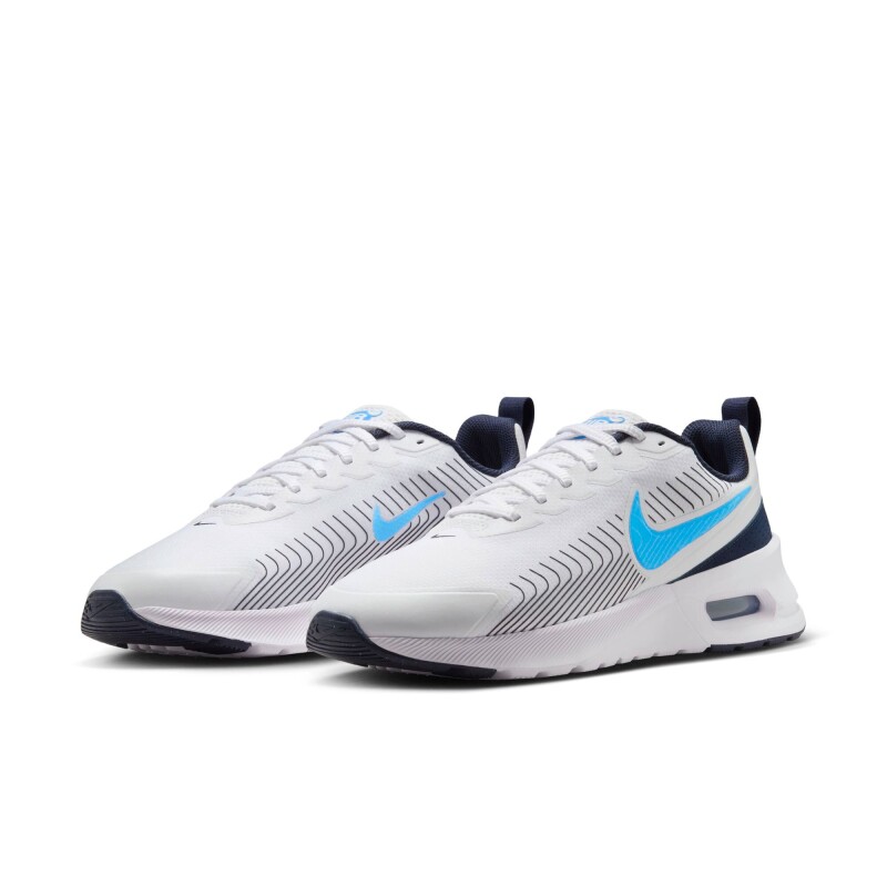Championes Nike Air Max Nuaxis de Hombre Blanco
