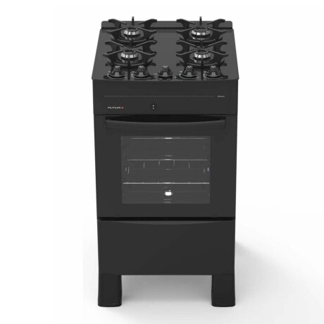 COCINA NEGRO GAS MASSIMA