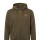 Campera O'Neill Full Zip Leather Patch Verde