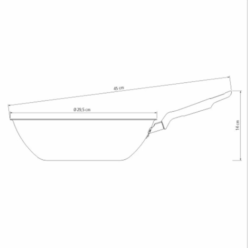 Wok Loreto de 28cm - 20395/028 Wok Loreto de 28cm - 20395/028