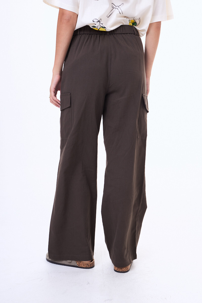 Pantalón de gabardina El Dorado Gris